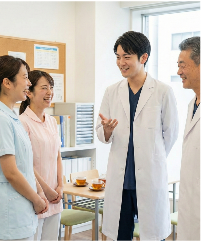 4:見学・面接時に感じる「スタッフの雰囲気と定着率」は良好か|【新卒の歯科医師へ】失敗しない求人の選び方と見極めポイント5選【臨床研修修了後】