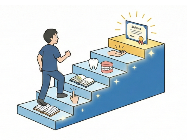 教育体制:焦らず学べるステップアップ!体系化された「BDC Academy」|野洲U歯科・矯正歯科で働くメリット